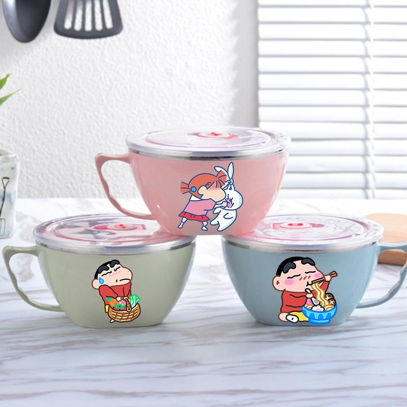 Food Storage Metal Box - Miska na makaron Crayon Shin-chan, duża