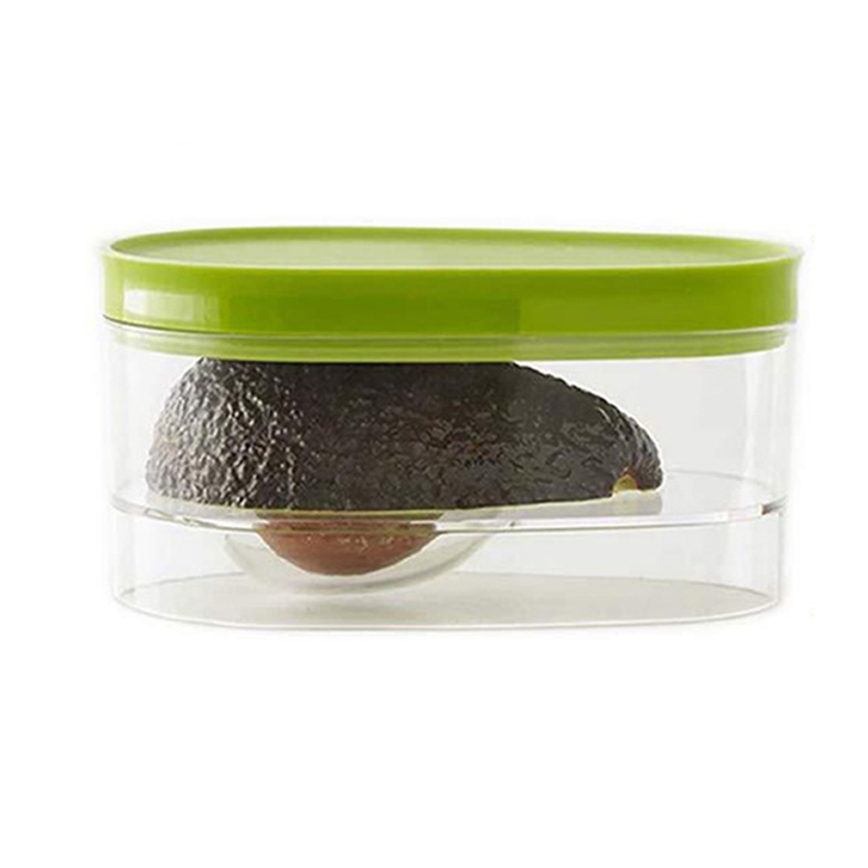 Food Storage Plastic Container - Pojemnik na awokado, oszczędzający miejsce, plastikowy