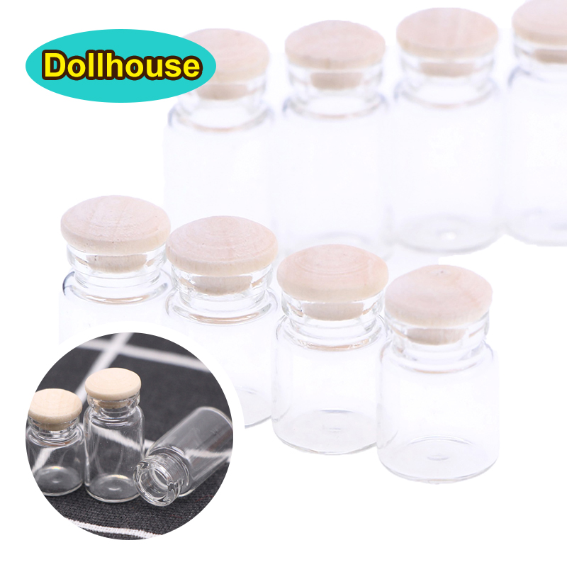 Food Storage With Lids - 4 szt. Miniaturowe szklane słoiki do