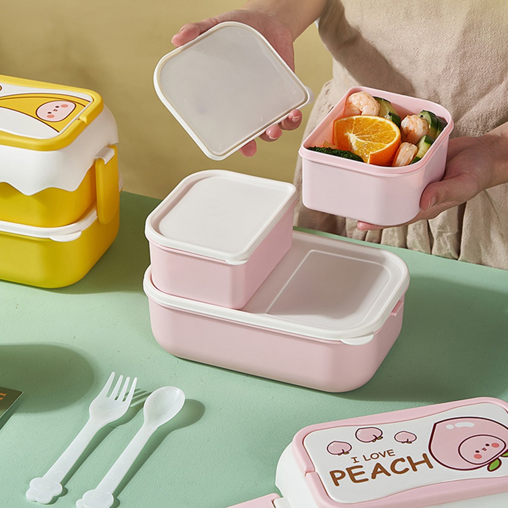 Food Storage Practices - Praktyczny pojemnik na lunch z 3
