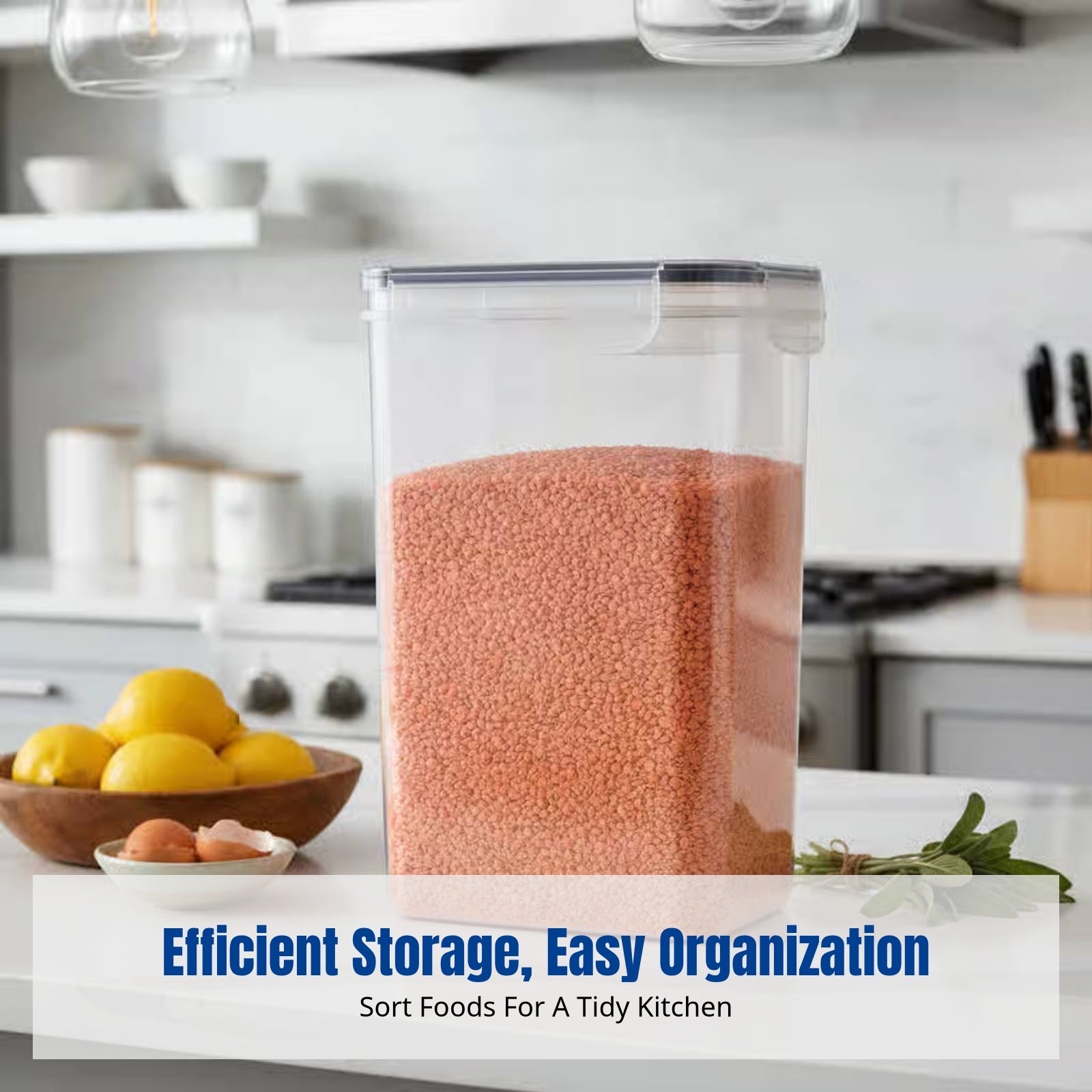 Zestaw szczelnych pojemników d – Food Storage Plastic Container recenzja i cena