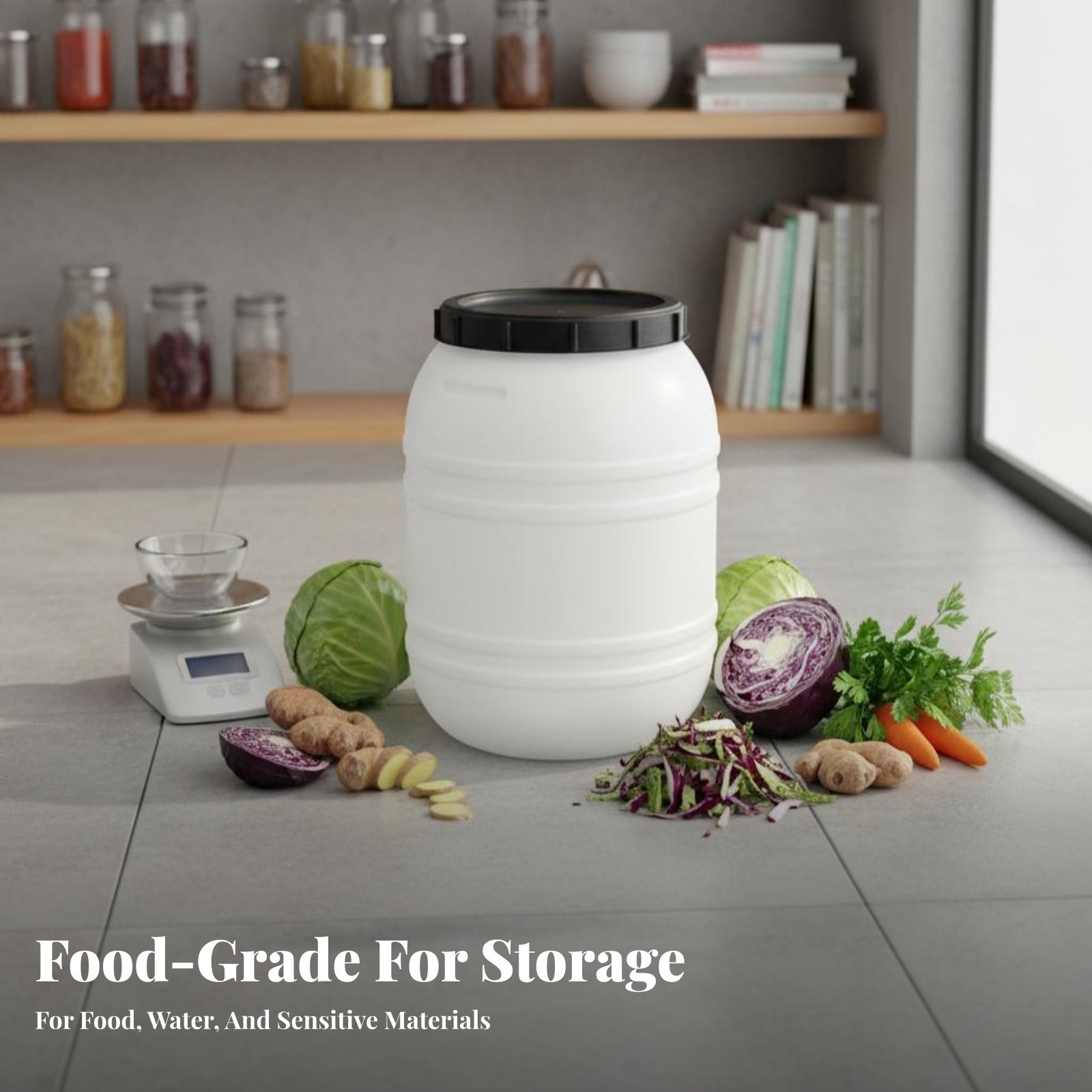 Plastikowy beczka z tworzywa s – Food Storage Plastic recenzja i cena