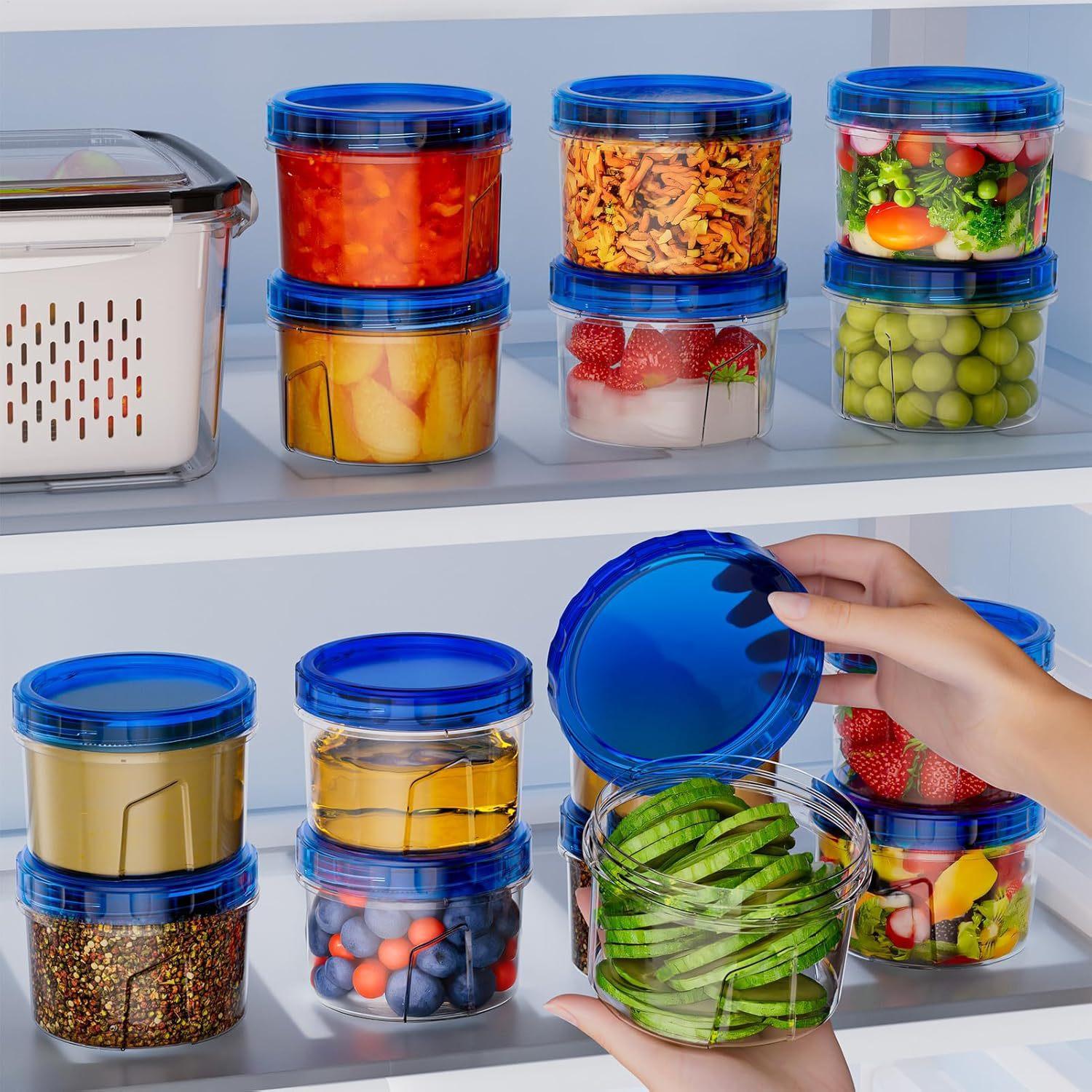 Pojemniki do zamrażarki do prz – Food Storage Plastic recenzja i cena