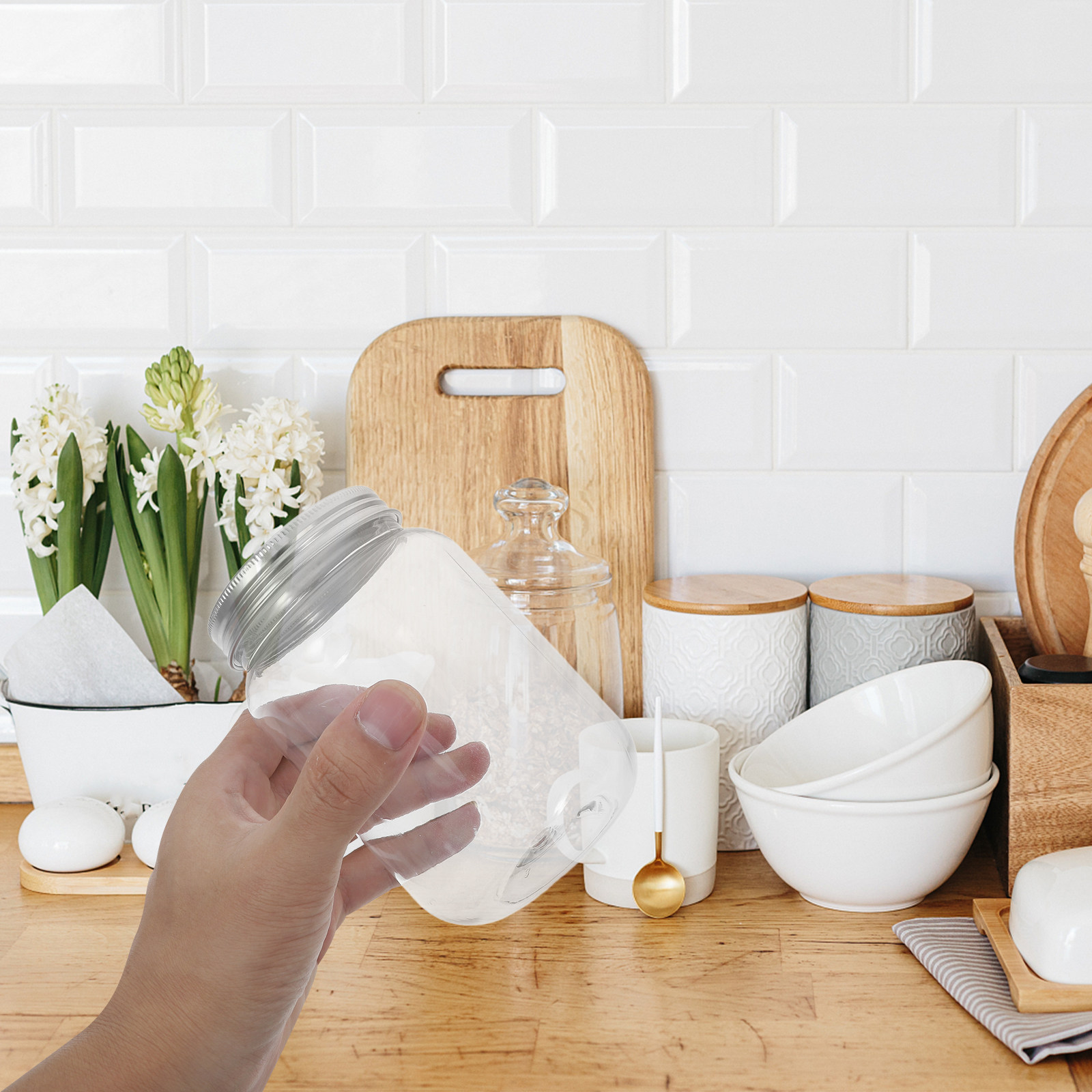 4 szt. Przezroczyste plastikow – Food Storage With Lids recenzja i cena