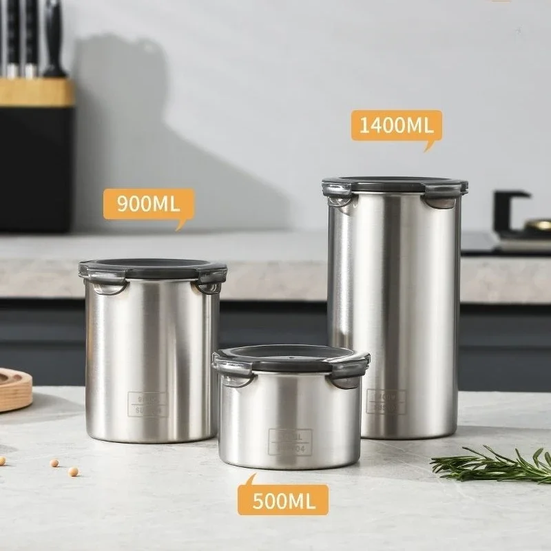 304 ze stali nierdzewnej herme – Food Storage Metal Box recenzja i cena