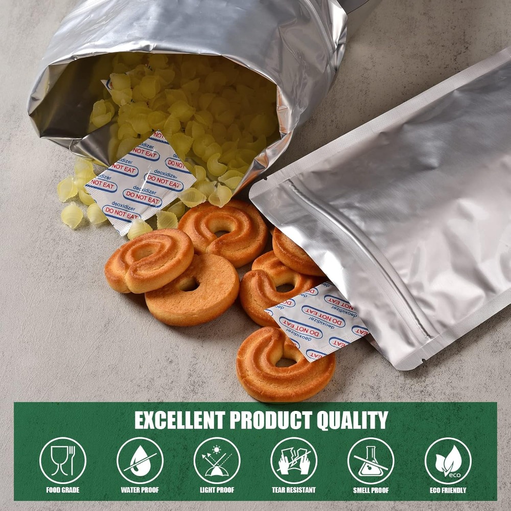 120 torebek mylarowych do prze – Food Storage Oxygen Absorbers recenzja i cena
