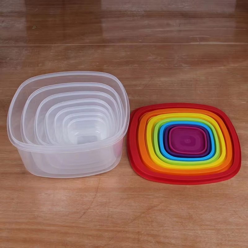 Rainbow 7-częściowy plastikowy – Food Storage Plastic Container recenzja i cena