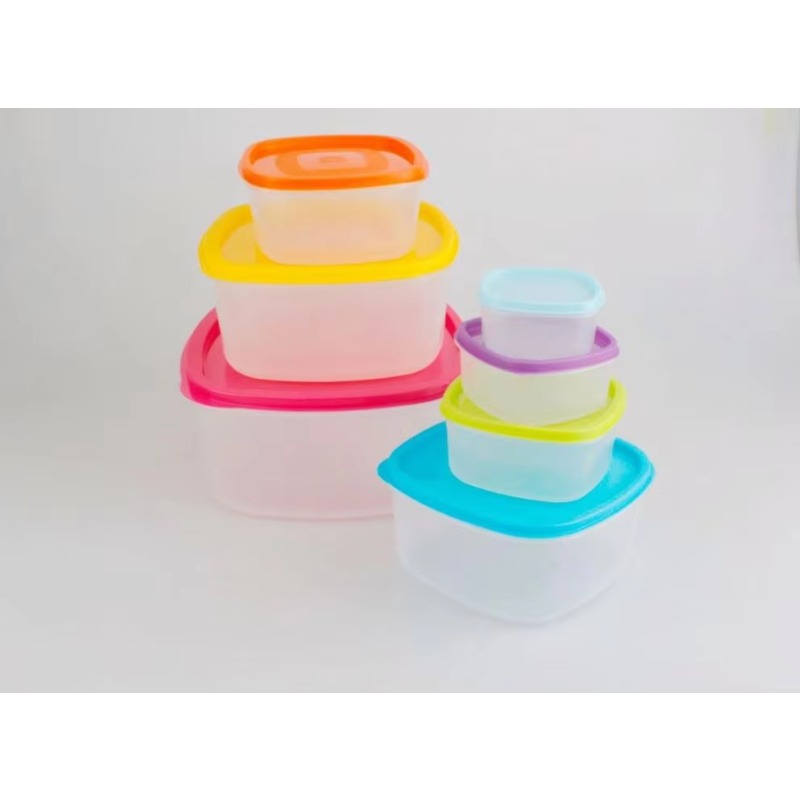 Rainbow 7-częściowy plastikowy – Food Storage Plastic Container recenzja i cena