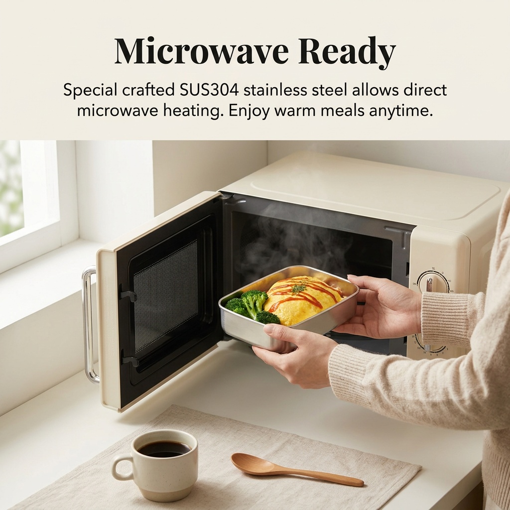 Pojemnik na lunch ze stali nie – Food Storage Metal Box recenzja i cena