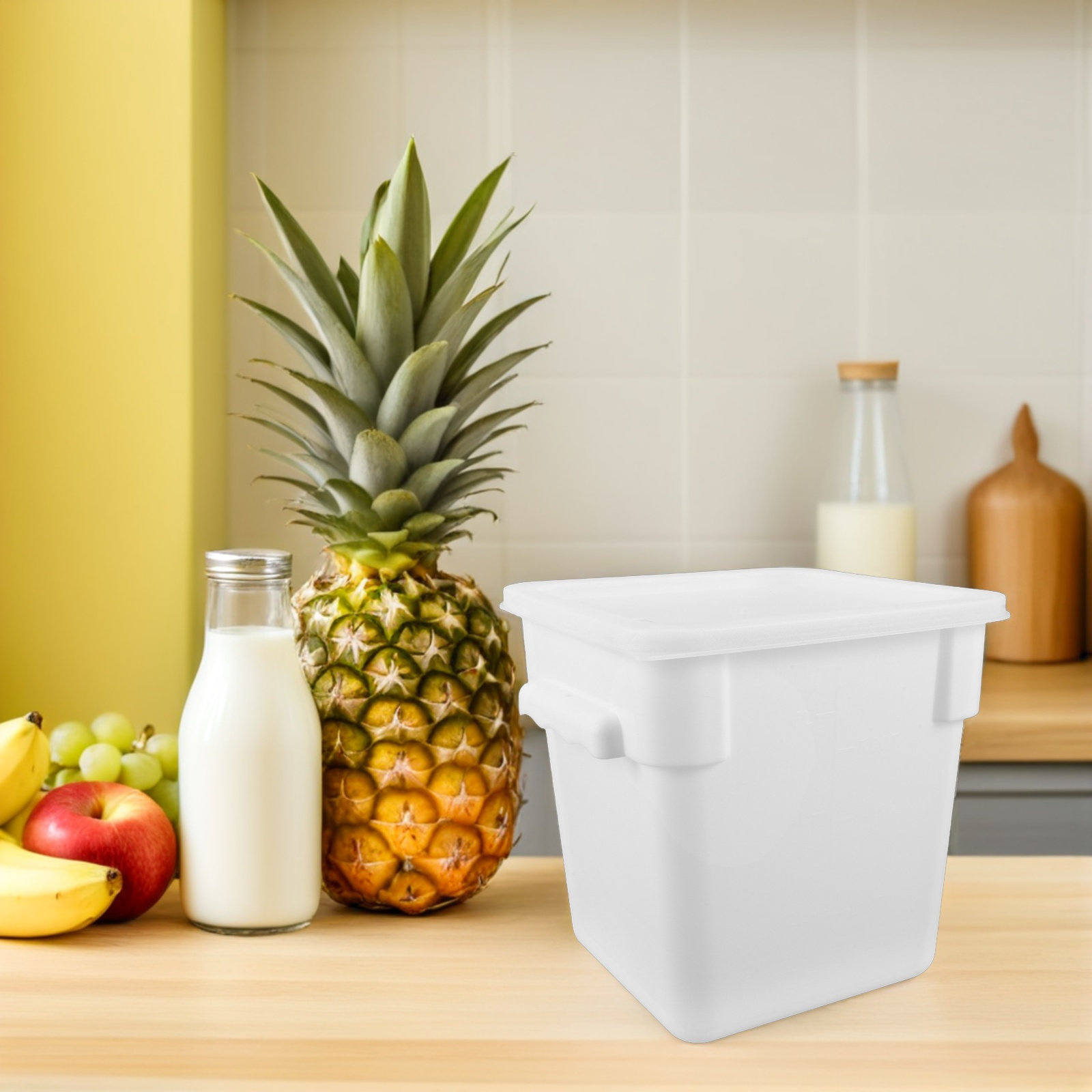 Kwadratowy plastikowy pojemnik – Food Storage Plastic recenzja i cena
