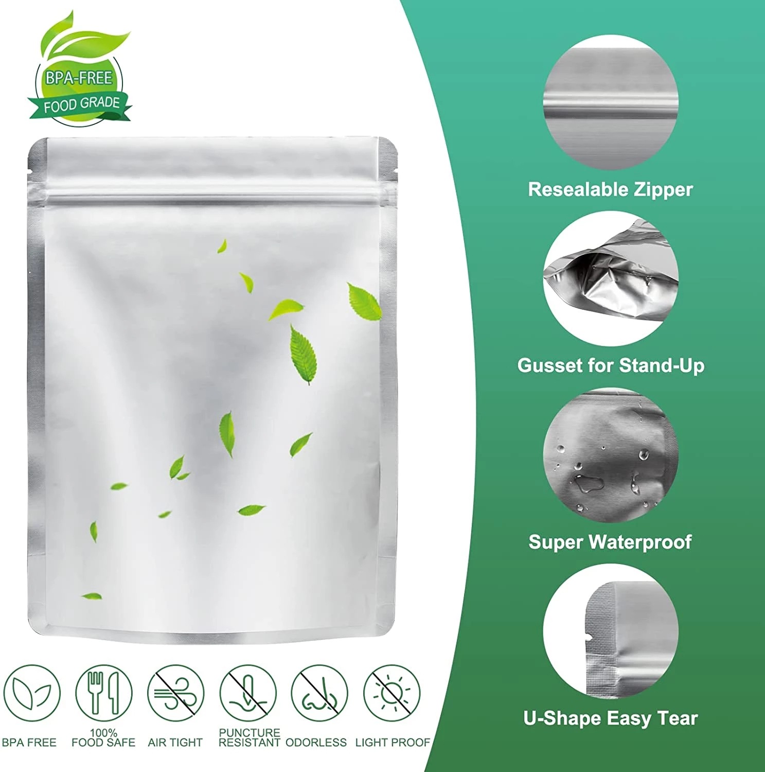 50 sztuk torebek z folii alumi – Food Storage Oxygen Absorbers recenzja i cena