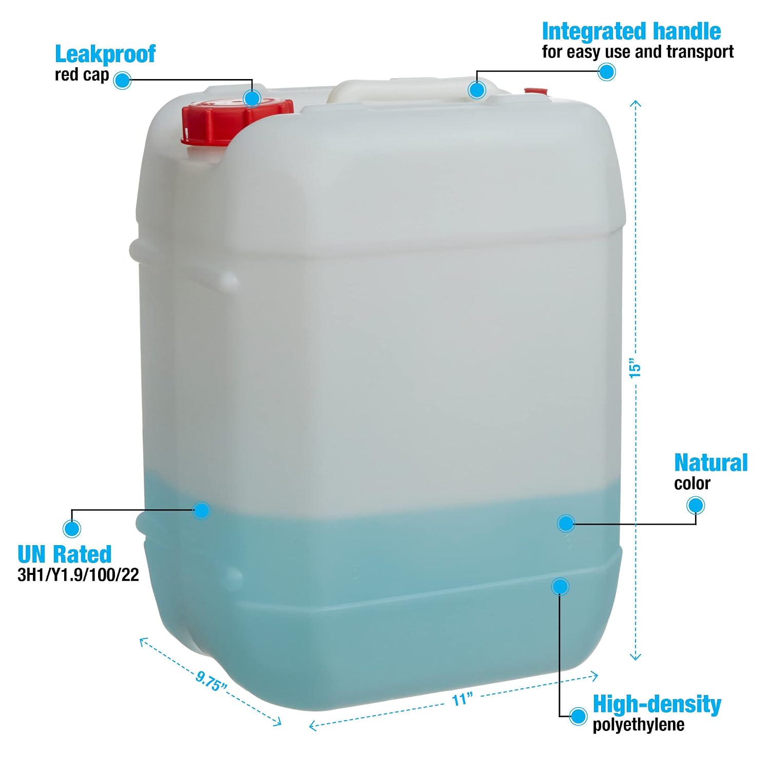 5-galonowy, sztaplowany plasti – Food Storage Plastic recenzja i cena