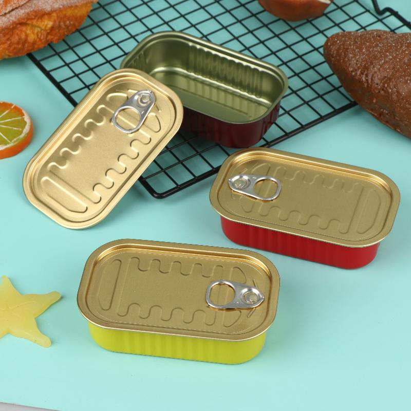 2 szt. Prostokątne Mini Metalo – Food Storage With Lids recenzja i cena