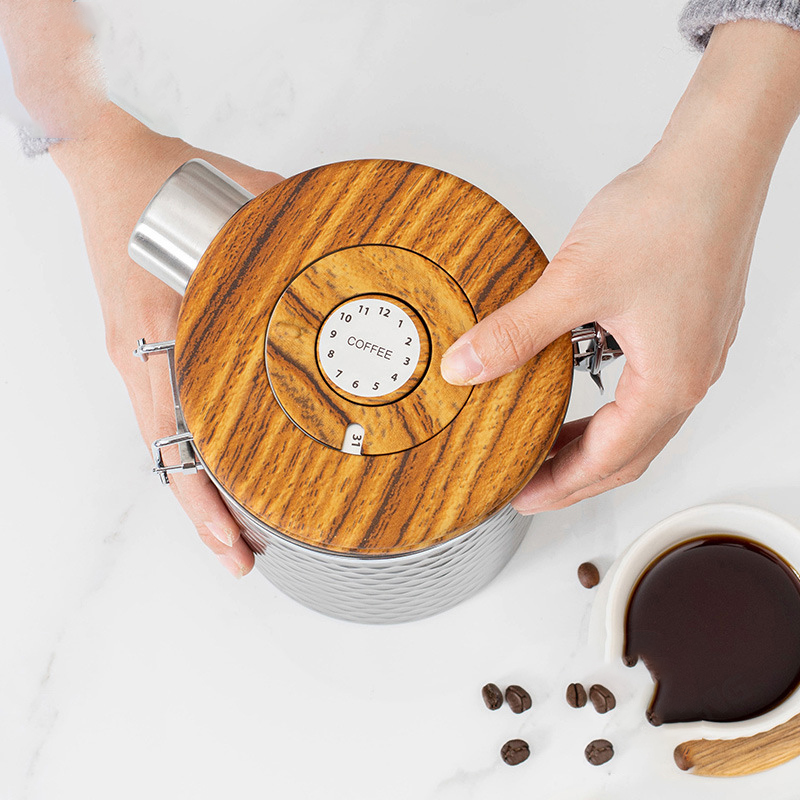 Pojemniki na kawę ze stali nie – Food Storage Stainless Steel Containers recenzja i cena