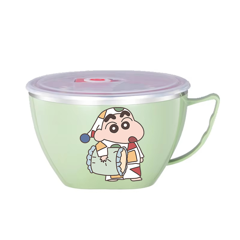 Miska na makaron Crayon Shin-c – Food Storage Metal Box recenzja i cena