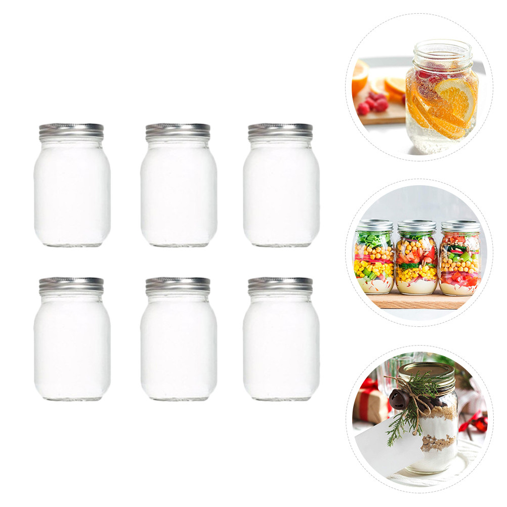6 szt. Przezroczystych Okrągły – Food Storage With Lids recenzja i cena