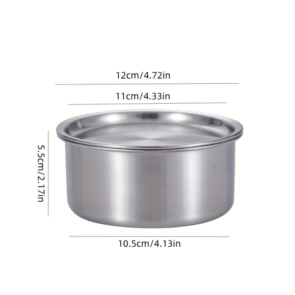 Miska ze stali nierdzewnej 304 – Food Storage Stainless Steel Containers recenzja i cena