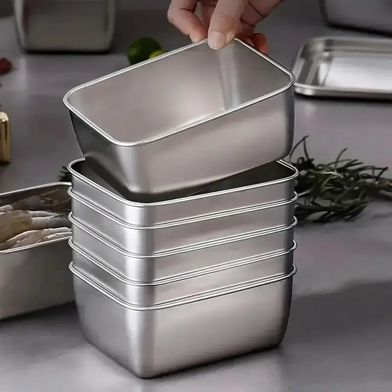 Pojemniki na żywność ze stali  – Food Storage Stainless Steel Containers recenzja i cena