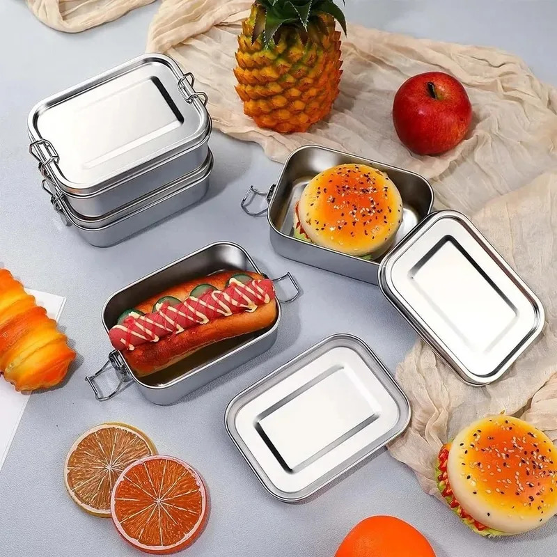 Pojemnik na lunch ze stali nie – Food Storage Metal Box recenzja i cena