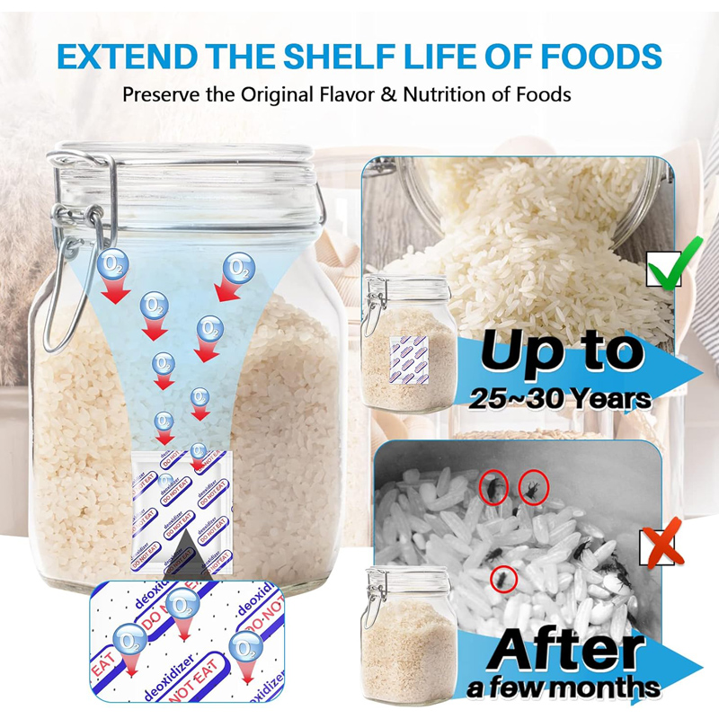 Absorberzy tlenu spożywcze 20c – Food Storage Oxygen Absorbers recenzja i cena
