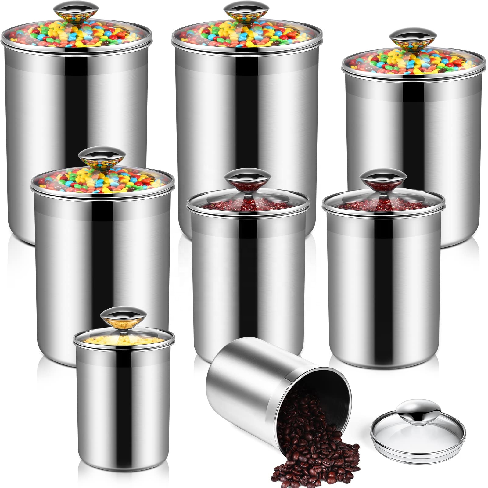 Pojemniki do przechowywania ży – Food Storage Stainless Steel Containers recenzja i cena