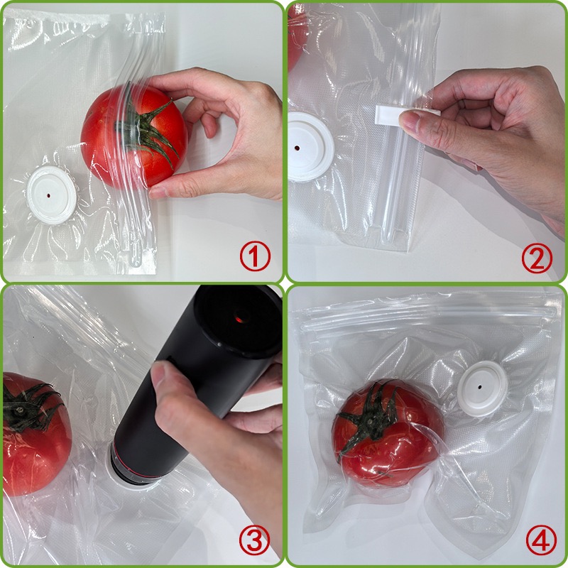 Nowe Wielorazowe Worki Próżnio – Food Storage Hot recenzja i cena