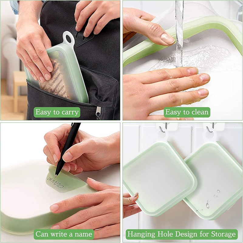 Silikonowe pudełko na tosty ka – Food Storage Handling recenzja i cena